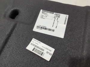 Mercedes Benz EQC N293 (2019–2026) Trunk carpet A2936904900 - 3