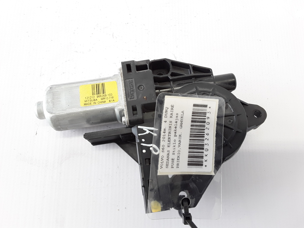 VOLVO S60 2 generation (2010-2020) Front Left Door Window Regulator Motor 31253061 21079954