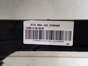 Mercedes Benz SLK-Class 172 (2011–2026) Armaturenbrett A1726800187 - 2