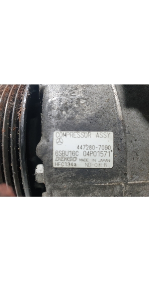 Mercedes Benz C-Class 204 (2007–2014) A/C compressor 4472807090 6SBU16C  04P01571 - 2