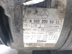 Mercedes Benz C-Class 204 (2007–2014) Konditsioneeri kompressor A0022305011 - 3