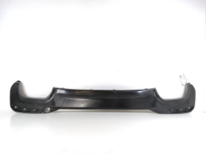 Rear bumper lower spoiler