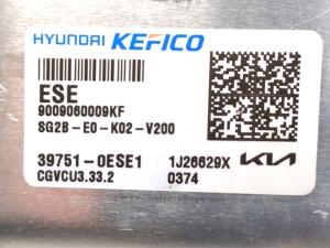 Kia Niro EX (2022–2026) Engine control unit 39751-0ESE1 - 3