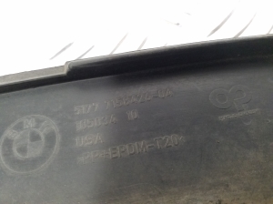 BMW X5 E70 (2006–2013) Abdeckung Kotflügel hinten 7158426 - 3