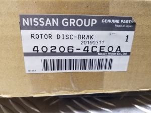 RENAULT Koleos (2016–2026) Front brake disc 402064CE0A - 2