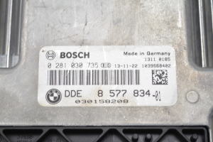 BMW 3 SERIES F30 (2011–2018) Motorsteuergerät 8577834 - 4