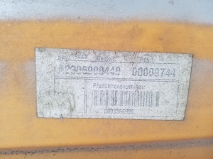Mercedes Benz SL-Class 230 (2001–2012) Schwellerverkleidung außen A2306900440 - 4