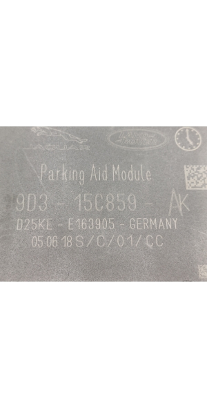 Jaguar l-Pace (2018–2026) Parking system control unit J9D3-15C859-AK - 4