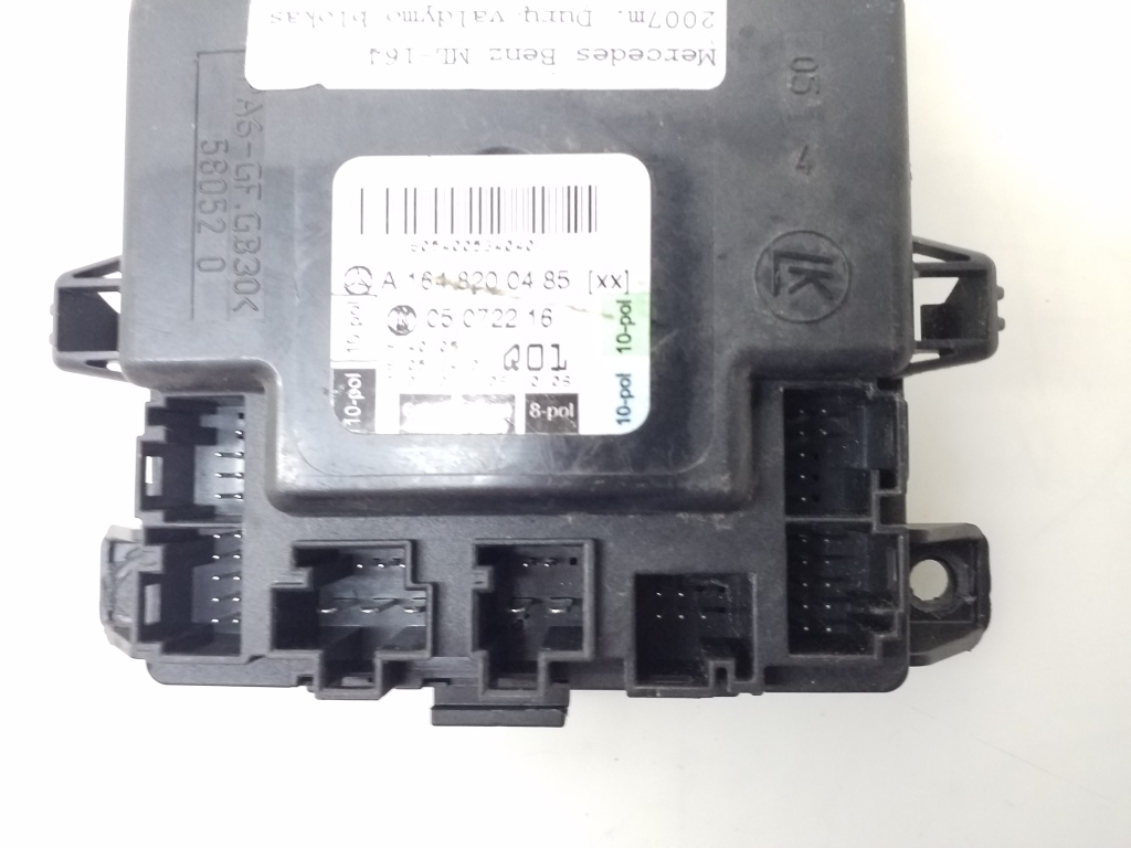 MERCEDES-BENZ M-Class W164 (2005-2011) Front Right Door Control Unit A1648200485 20980435