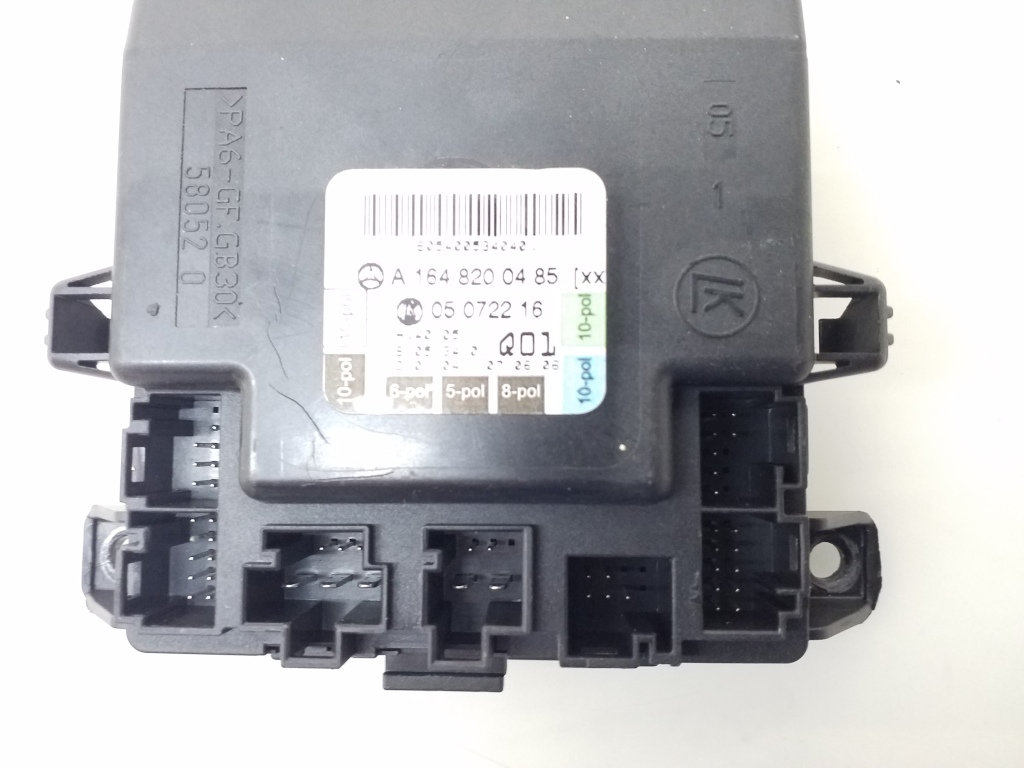 MERCEDES-BENZ M-Class W164 (2005-2011) Front Right Door Control Unit A1648200485 20980430