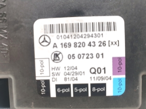 Mercedes Benz A-Class 169 (2004–2012) Türsteuergerät vorn A1698204326 - 2