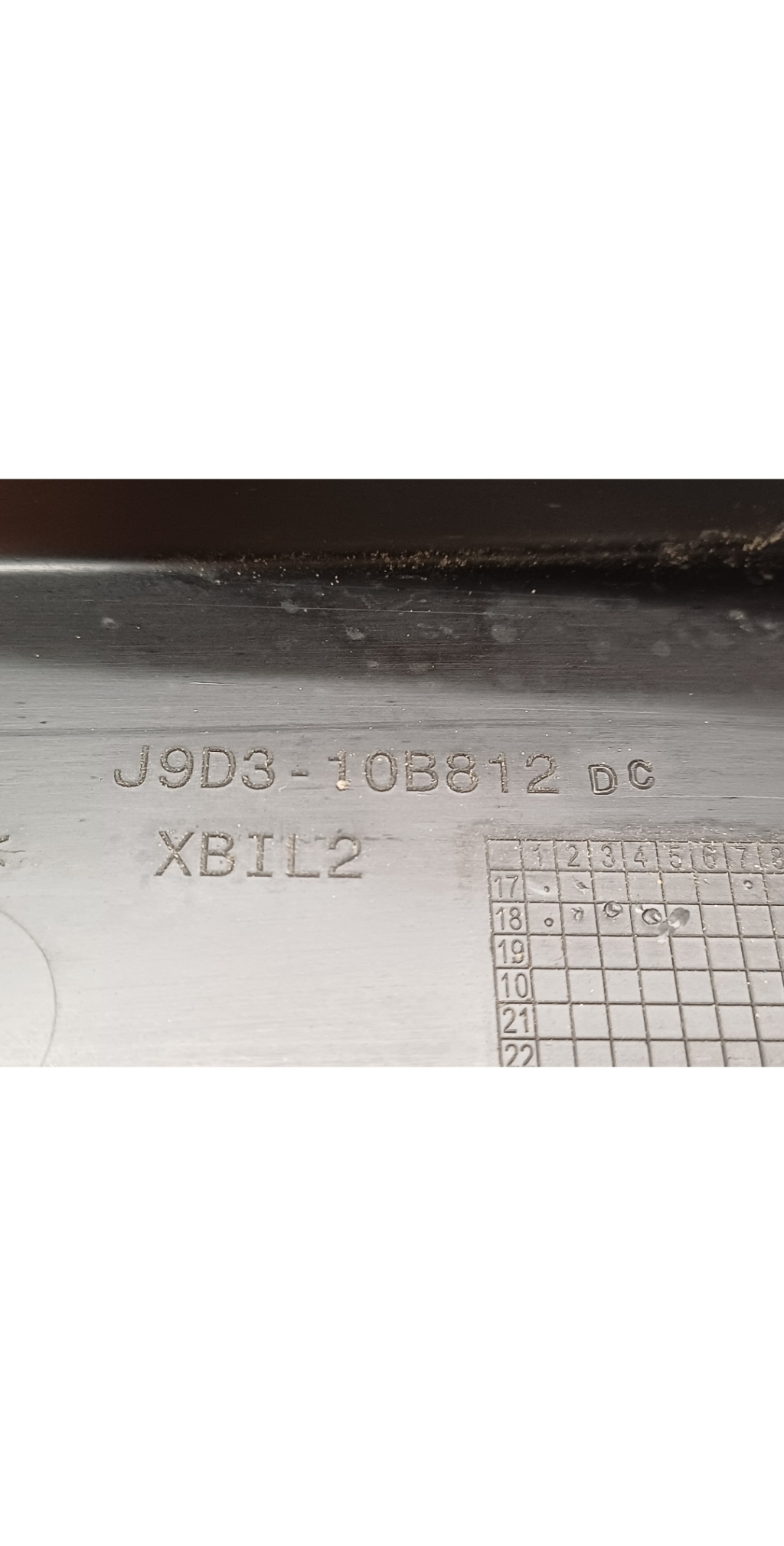JAGUAR I-Pace 1 generation (2018-2023) Kitos variklio skyriaus detalės J9D3-10B812-DC 24295655