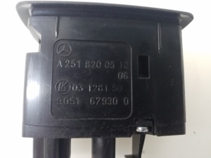 Mercedes Benz ML-Class 164 (2005–2011) Tagumise külgukse aknalüliti A2518200510 - 2