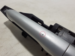 RENAULT Kangoo (2008–2020) Front door external opening handle and its details - 4