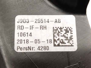 Jaguar l-Pace (2018–2026) Fensterschachtleiste innen Tür hinten J9D3-25514-AB - 3