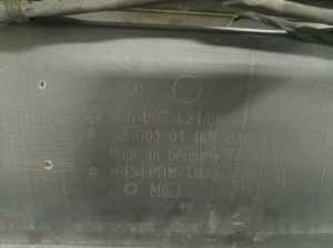 Volkswagen Golf VII (2012–2026) Rear bumper 5G6807421BK - 3
