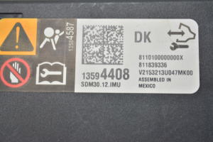 Opel Mokka (2012–2020) Airbag module 13594408 - 4