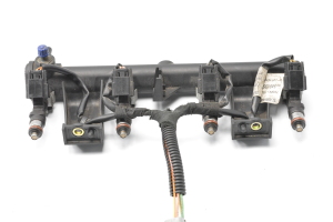 Citroen C4 (2004–2010) High-pressure fuel rail and its parts 9654913680 - 4