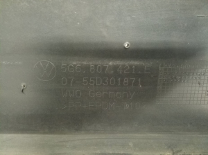 Volkswagen Golf VII (2012–2026) Heckstoßstange 5G6807421E - 9