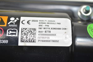 Opel Mokka (2012–2020) Kaassõitja turvapadi armatuurlauas 95378779 - 4