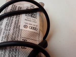 Volkswagen Passat CC CC (2008–2017) Sitzairbag vorne 1K8880242B - 3