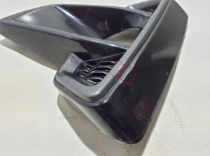 TOYOTA Hilux (2015–2020) Front bumper lower grille 52128YP110 - 2