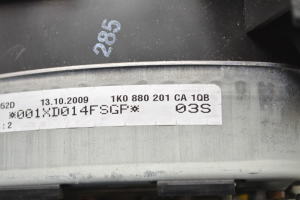 Volkswagen Passat B6 (2005–2010) Stūres drošības spilvens 1K0880201CA - 4