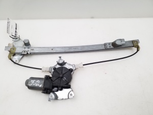 Rear side door window regulator and its parts
