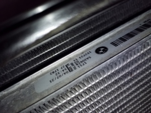 BMW 3 SERIES G20 (2018–2026) Radiator set and its parts 5A30659 - 3