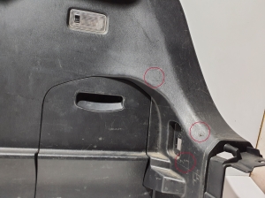 Mazda CX-3 (2015–2026) Kofferraum Seitenverkleidung D10E68850 - 2