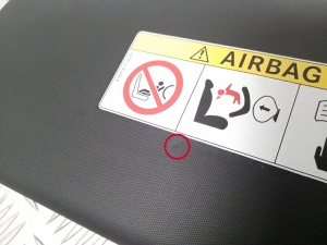Mercedes Benz A-Class 176 (2012–2018) Sun visor A1768100310 - 4