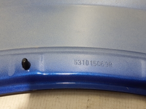 RENAULT Captur (2019–2026) Front fender 631014506R - 2