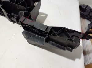 RENAULT Zoe (2012–2026) Radiator support and its parts 752109644R - 2