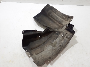 Front wheel arch liner and its parts