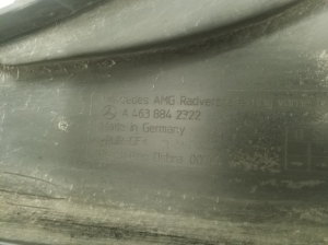 Mercedes Benz G-Class 463 (1990–2018) Kotflügelverbreiterung vorne A4638842322 - 3