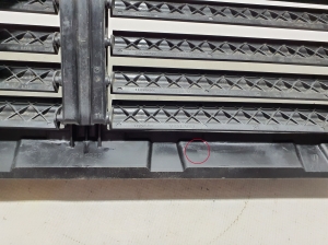  Air deflector for intercooler radiator 