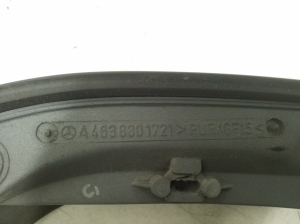Mercedes Benz G-Class 463 (1990–2018) Abdeckung Kotflügel hinten A4638801721 - 2