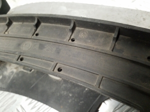 Mercedes Benz GLC-Class 253 (2015–2019) Heckstoßstangengitter A2538854200 - 3