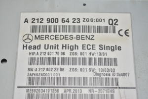 Mercedes Benz E-Class W212 (2009–2015) Autoraadio A2129006423 - 4