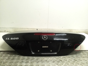 Mercedes Benz SL-Class 230 (2001–2012) Bagāžnieka vāks un tā detaļas - 5