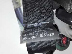 Hyundai i30 (2011–2017) Front seat belt 88820A6000 - 2