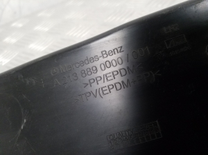 Mercedes Benz E-Class W213 (2017–2026) Esiporitiiva muu osa A2138890000 - 2