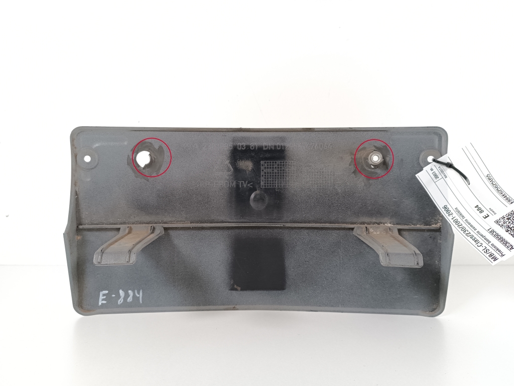 MERCEDES-BENZ SL-Class R230 (2001-2011) Number Holder A2308850381 23803998