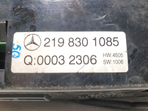 Mercedes Benz CLS-Class 219 (2004–2010) Heater control panel 2198301085  00032306 - 3