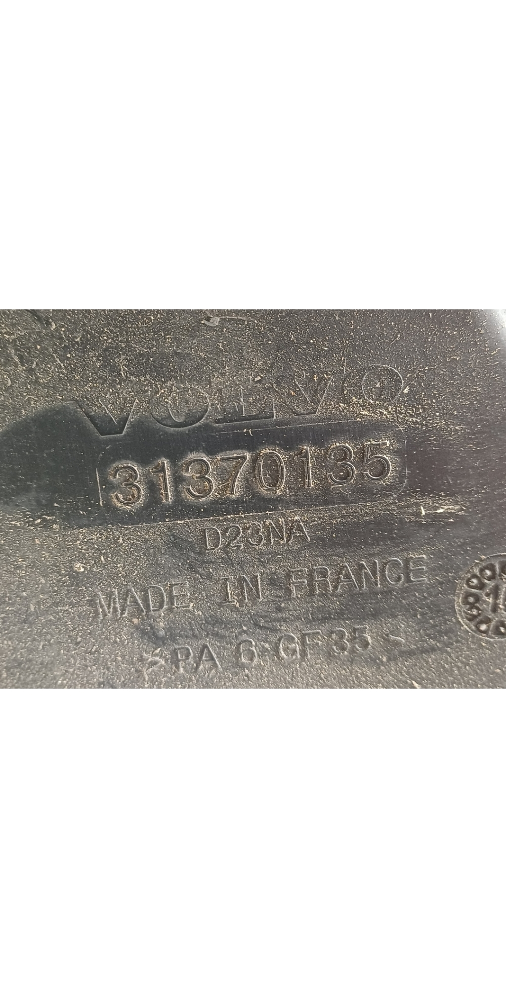 VOLVO V40 2 generation (2012-2020) Шланги подачи воздуха 31370135 23867977