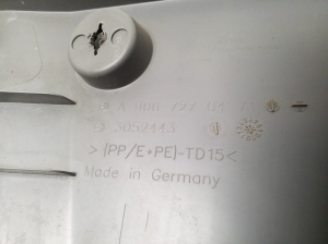 Mercedes Benz Sprinter /906/ (2006–2018) Sonstiges Teil der Vordertür A9067270471 - 2