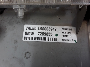BMW 3 SERIES F30 (2011–2018) Täiendav pidurituli 7259855 - 3