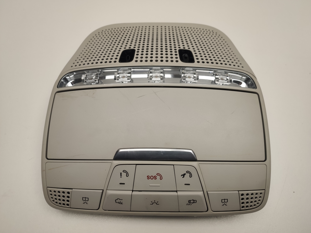Mercedes Benz C-Class 205 (2014–2021) Front interior lighting panel A0999001001 Mercedes Benz C-Class 205 (2014–2021) Front interior lighting panel A0999001001