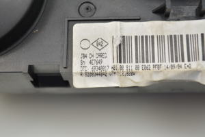 RENAULT Scenic (2003–2010) Heater control panel 8200344842 - 4
