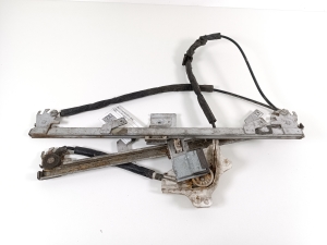 Front door window regulator and its parts
